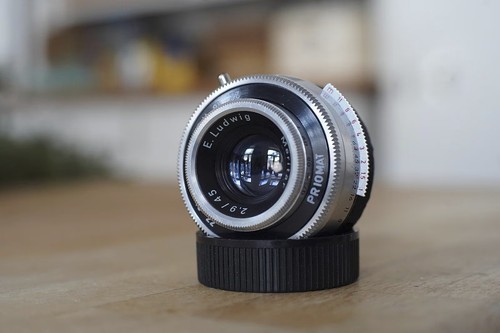 Ludwig meritar 2 9 45mm - meritar,, 1:2,9/45mm