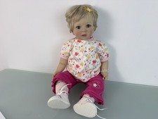 Künstlerpuppe Sammler Doris Stannat Vinyl Puppe 64 cm. Top Zustand