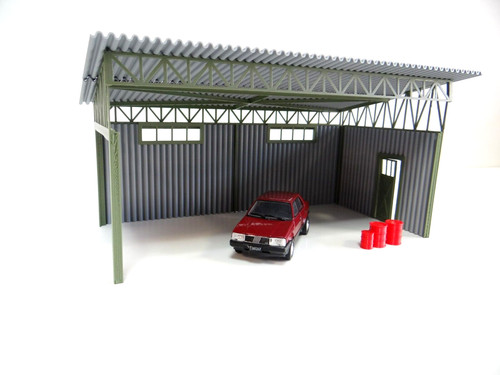 Metallschuppen garage maßstab - garage,