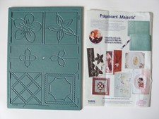 Prägeboard Glitter Girls Reddy Cards "Majestic" mit Anleitung