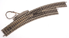 Fleischmann H0 6142 el. Bogenweiche, links Profi-Gleis - ZYAI/3209