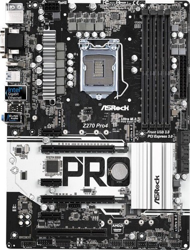 Asrock z270 pro4 intel - z270,