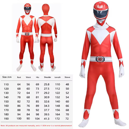 Samurai ranger cosplay kostüm - ranger,