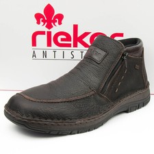 Rieker TEX Winter Herrenschuhe Leder Stiefel Gr. 45 Dunkelbraun 05152-25