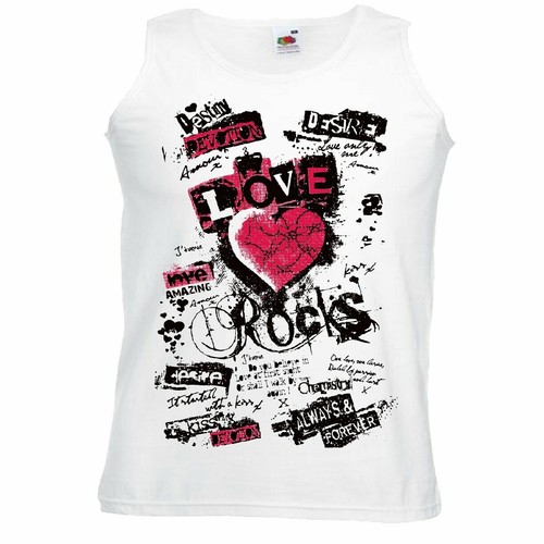 Tank top love rocks - tank,