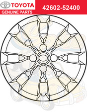 Original Toyota Yaris (2008-2016) 15 Radkappen Limousine & Schrägheck 42602-5...