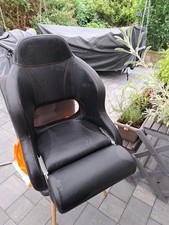 Bootssitz Yacht Flip  Up  Leder  Neu