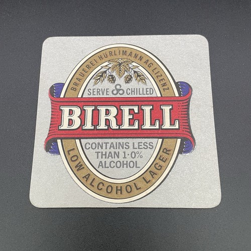 Vintage birell bierdeckel - vintage,