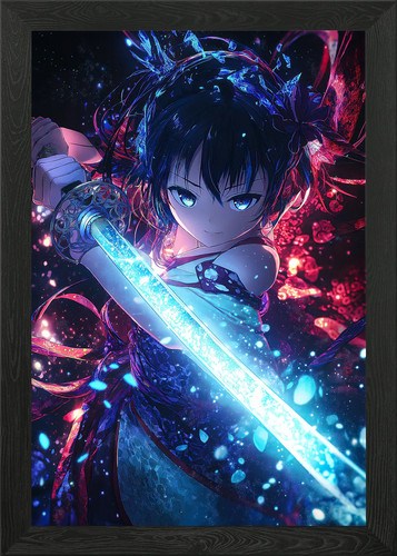 Anime mädchen mit schwert - anime,