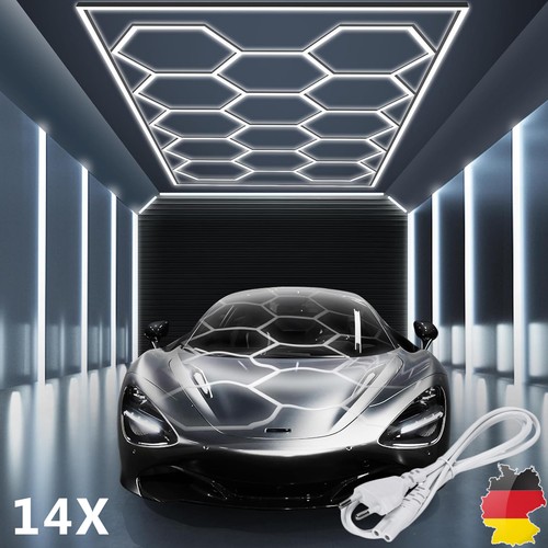 14x hexagon led lampe - 14x, röhren