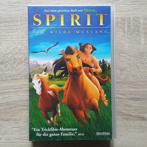 Spirit der wilde mustang vhs - wilde,