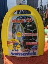 Schneeketten Weissenfels Klack&Go Vollautomatisch Größentab. s. Bild NEUWERTIG!