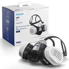 Dräger Atemschutzmaske Lackiermaske X-plore 3300 + 2x A2 P3 Filtern (Exklusiv