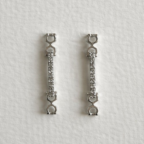14k weißgold zirkonia - 14k,