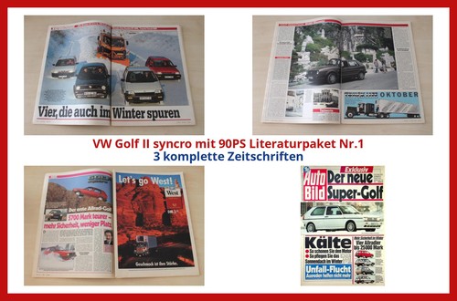 Golf syncro mit - vw, ii