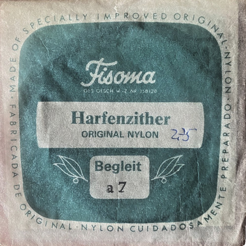 Harfenzither begleitsaite - harfenzither,