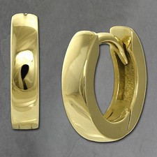 GoldDream Gelbgold Creolen