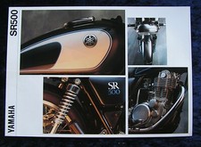 Yamaha SR 500 Prospekt 1992