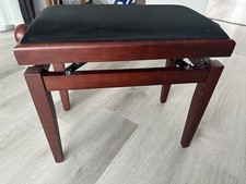 Klavierhocker In Mahagoni
