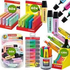 STABILO Textmarker BOSS ORIGINAL Farben Einzel, 4er,6er,8er,40er,60er,Nachfüll