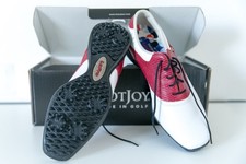 FootJoy LoPro  Damen Golfschuhe, weiss/rot, Gr. 38,5 M