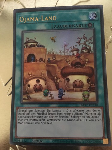 Yugioh ojama land holo - ojama-land,