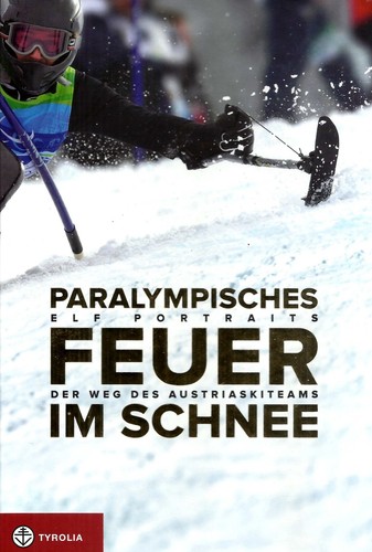 Paralympisches feuer schnee - paralympisches, im