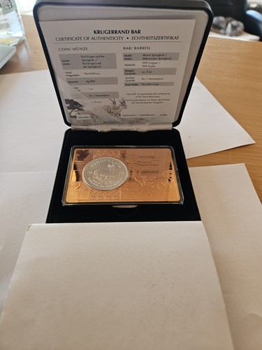 Silbermünze krügerrand - oz,
