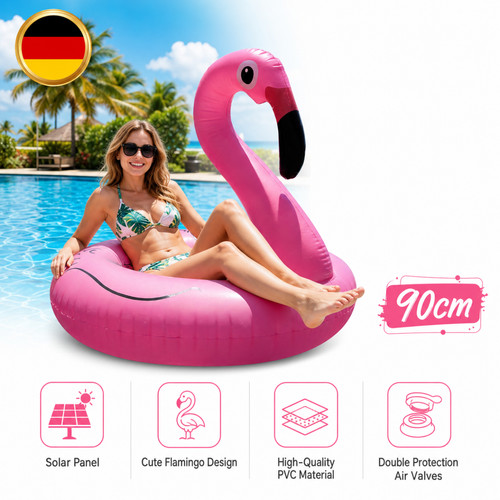 Flamingo-Schwimmring