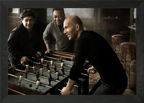 Maradona pele zidane - maradona,
