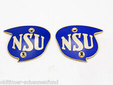 Tankemblem NSU Quick Metall