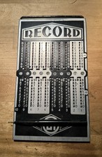 DDR Record Vintage Taschenrechner mechanisch