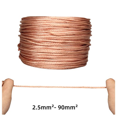 Rund kupfergeflecht kabel - rund,