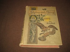 Krieg und Sieg . 1870-/71 - Ein Gedenkbuch / Großband . 2,00 kg / EA 1895