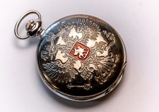 Taschenuhr Molnija mit