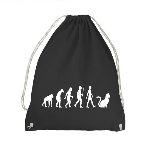 Evolution katze turnbeutel - katze,