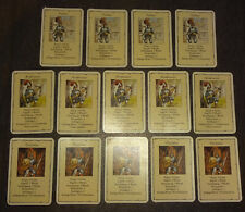 14x LANDSKNECHTE-KARTEN Heroquest MB Ersatzteile MORCARS MAGIER Original!
