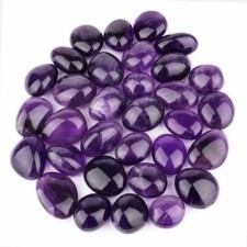 Amethyst trommelsteine ca - amethyst, Ø