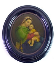 - Biedermeier  MARIENBILD auf