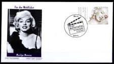 Hollywood-Legende Marilyn Monroe. FDC(1-1). Bonn. BRD 2001