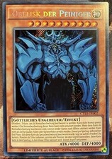 ✅ Yu-Gi-Oh! Obelisk der Peiniger CT13-DE002 Secret Rare Limitierte Auflage Kaiba