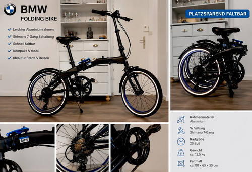 Bmw folding bike faltrad - folding,