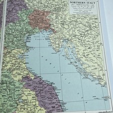 1960: Karte Norditalien BE52