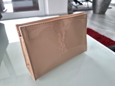Yves Saint Laurent YSL Kosmetik Tasche Beauty Beaute beige Clutch Handtasche