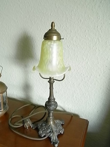 Antik tischlampe jugendstil - antik,