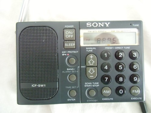 Weltempfänger sony icf sw1 - weltempfänger,