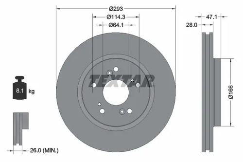 Bremsscheibe - 2x,