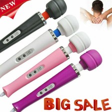 Massagestab Massagegerät elektrisch Magic Wand Massager Vibrator wasserfest DHL√