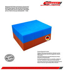 BLAU + ROT 36 x Ersatz Filterschwamm passend für Oase Biotec 36 + 36 Screenmatic
