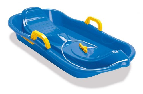 Blue schlitten mit bremse - schlitten,